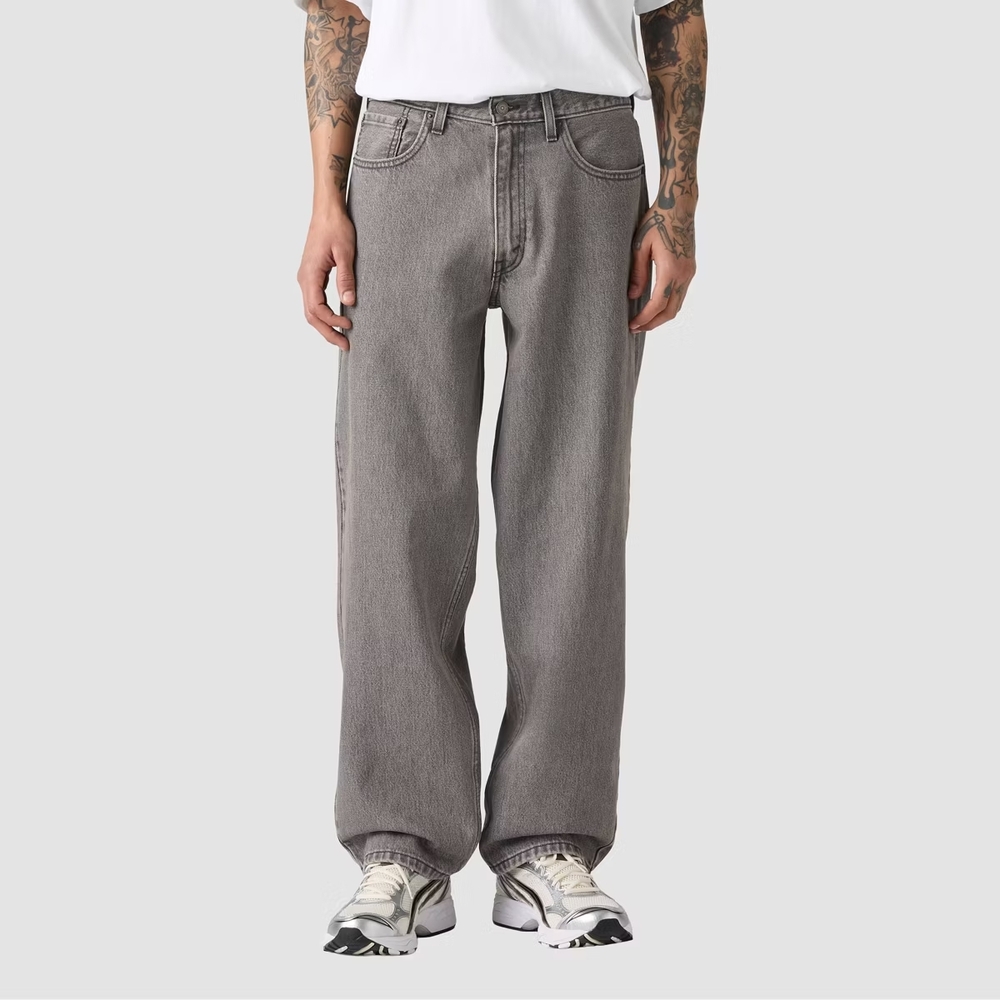 Men's Levis's 578 Baggy Fit Gray Jeans 34x30 NEW